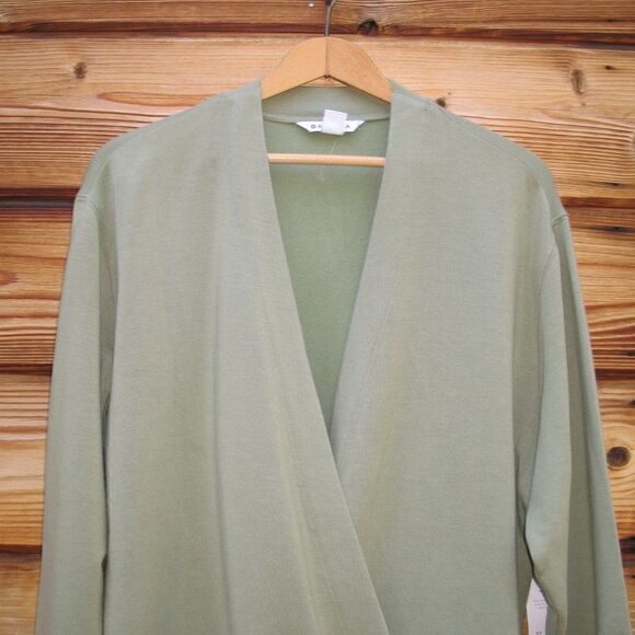 NWT Athleta Purana Plush V Neck Wrap Sweatshirt Top - Picture 5 of 10